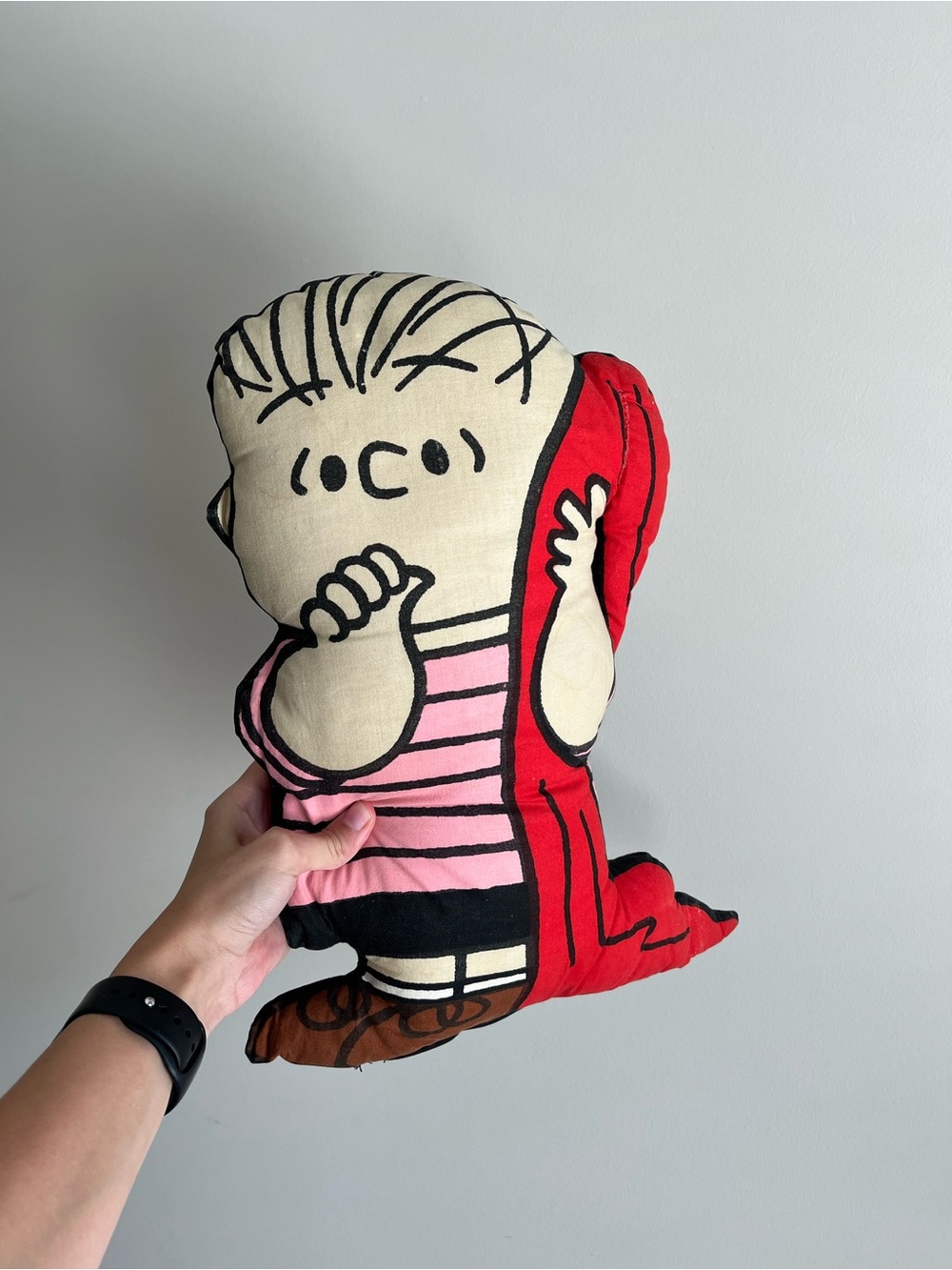 VTG 1960s Peanuts Linus van Pelt Pillow Doll